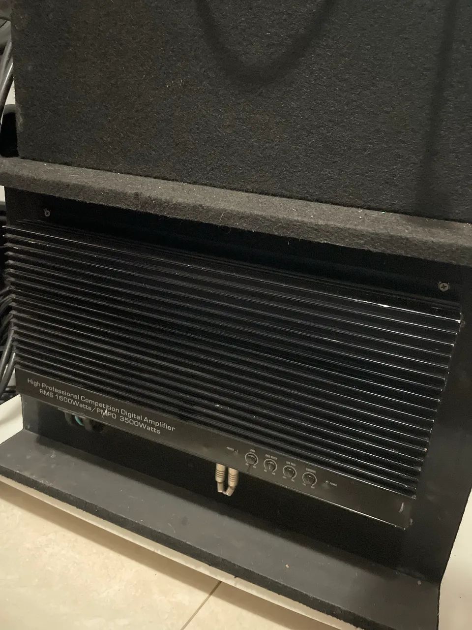 Módulo roadstar 1600rms 1ohms 