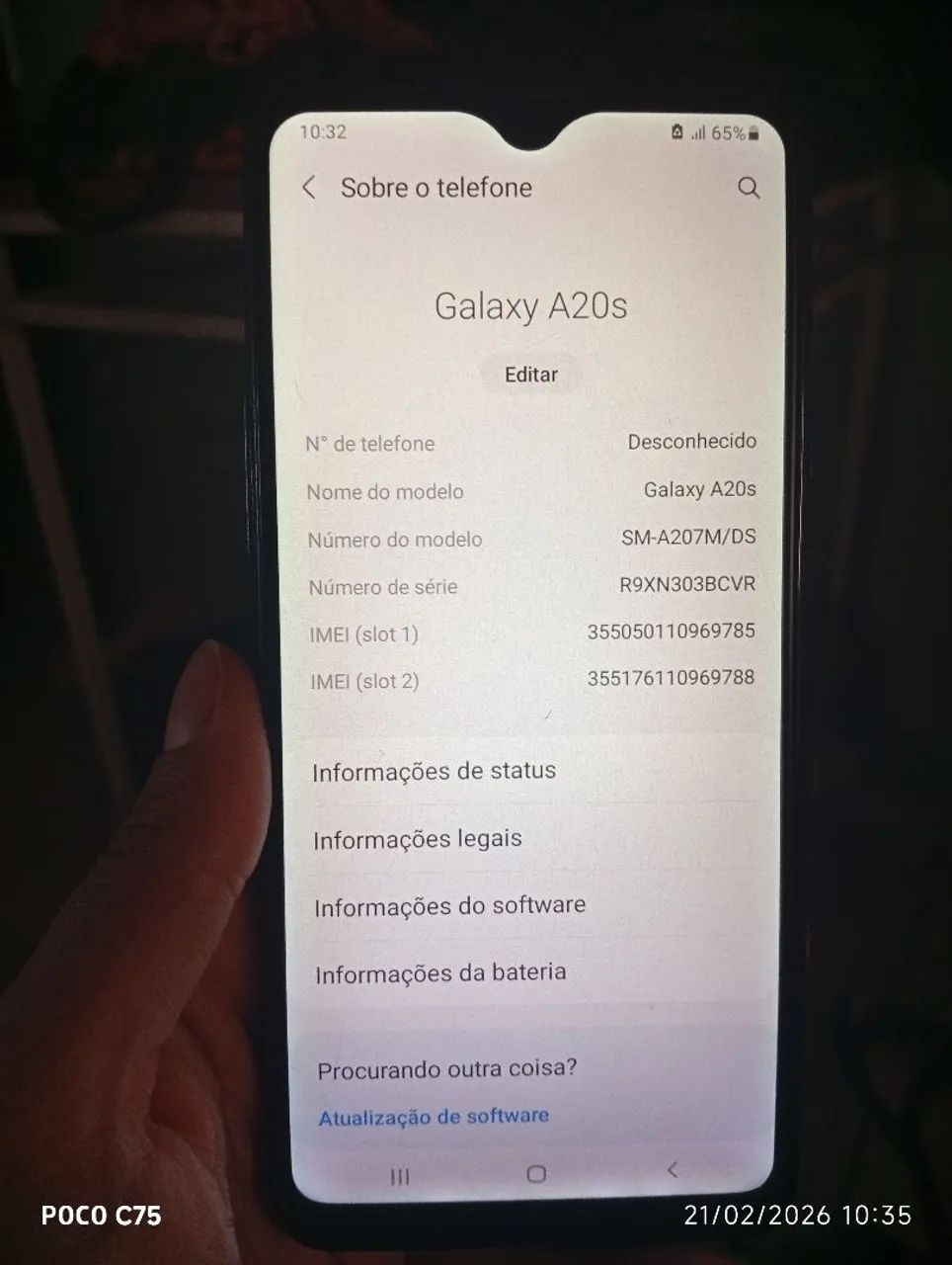 a20s wi fi bluetooth não funciona  - Foto 3