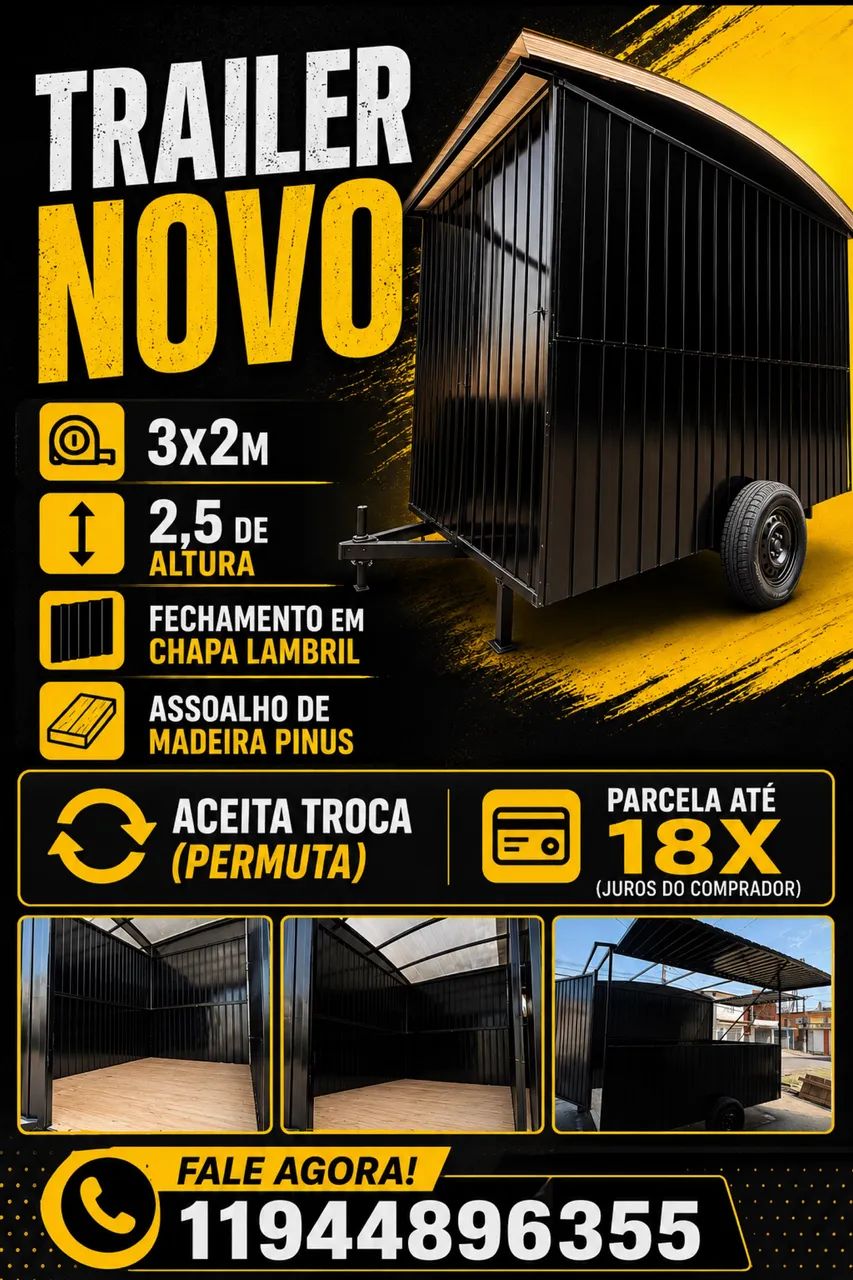 Trailer Novo - Foto 2