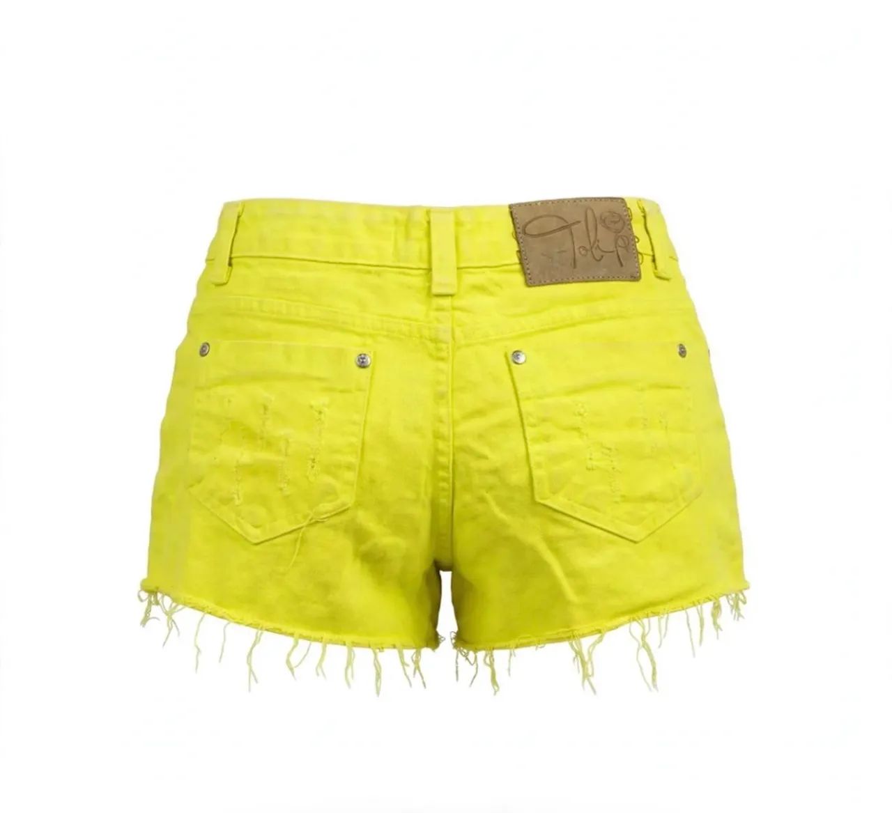 Short Toli amarelo - Tamanho 36 - Foto 2