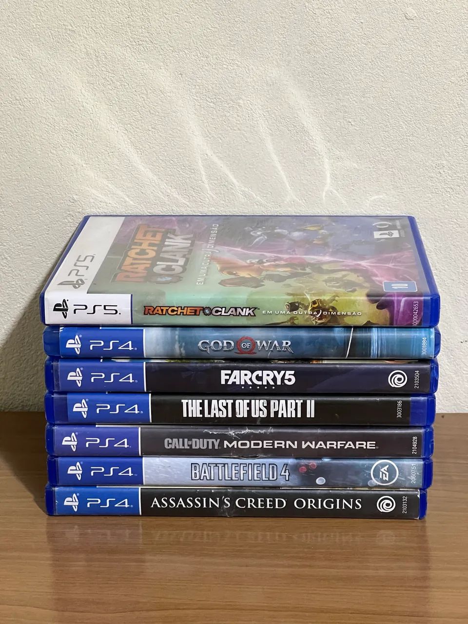 Lote de jogos ps4 e ps5