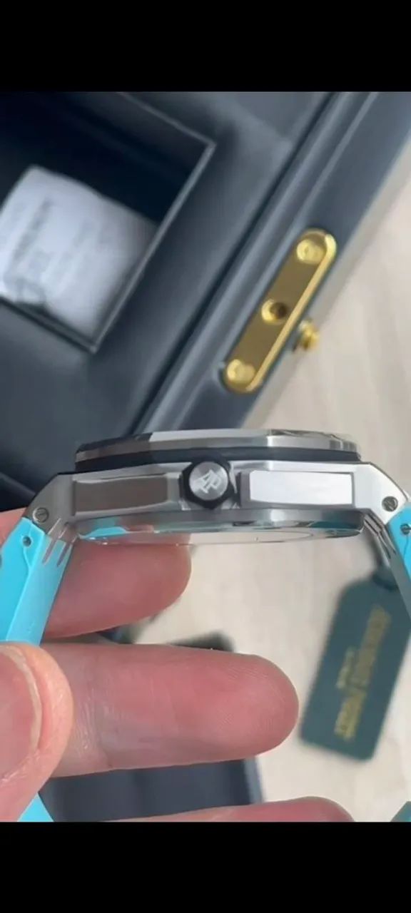 AUDEMARS PIGUET ROYAL AOK/ PULSEIRA AZUL/ S.C - Foto 3