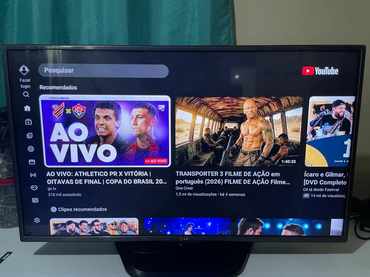 Tv 42 LG Smart mais antigo - Foto 2