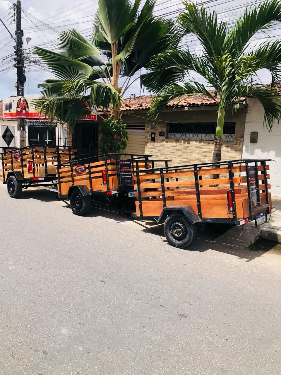 ALUGA-SE CARROCINHA