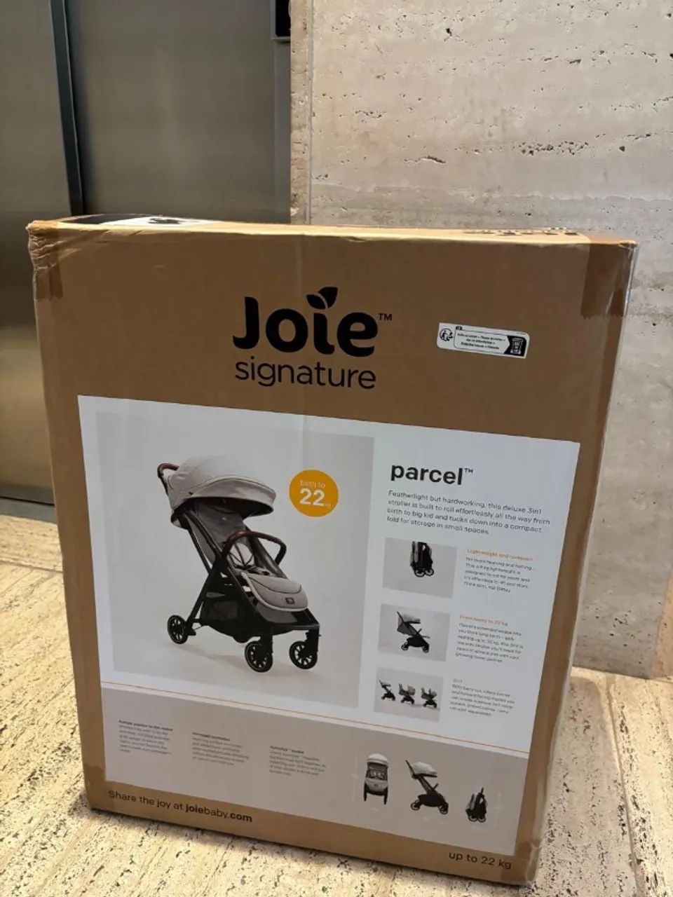 Carrinho de bebê Parcel, Joie 