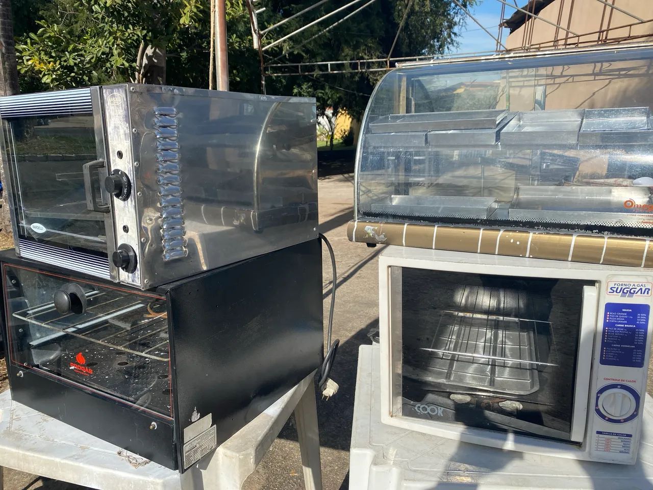 FORNOS ELÉTRICOS E A GÁS/ ESTUFA DE SALGADOS 