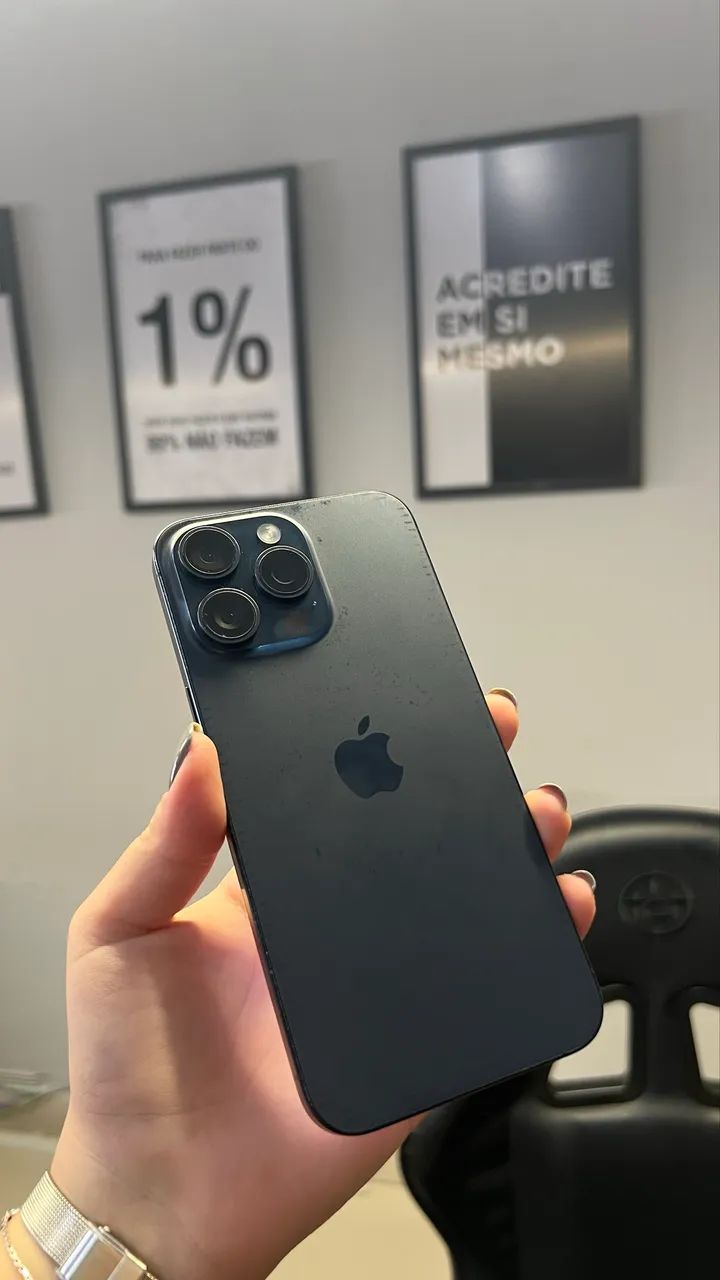iPhone 15 Pro Max 512GB leves marcas 90% - Foto 5
