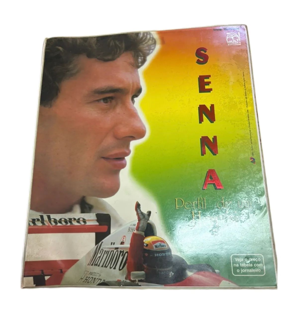 Álbum Senna: Perfil de um Herói - Muti Editora 1995 - Hobbies e