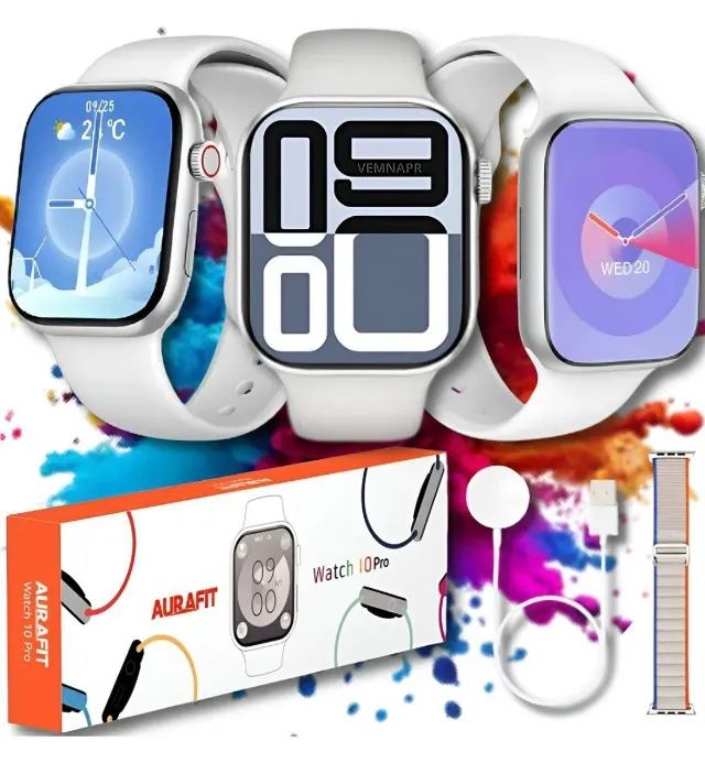 Smartwatch AURAFIT A10 Pro A Prova d?água 