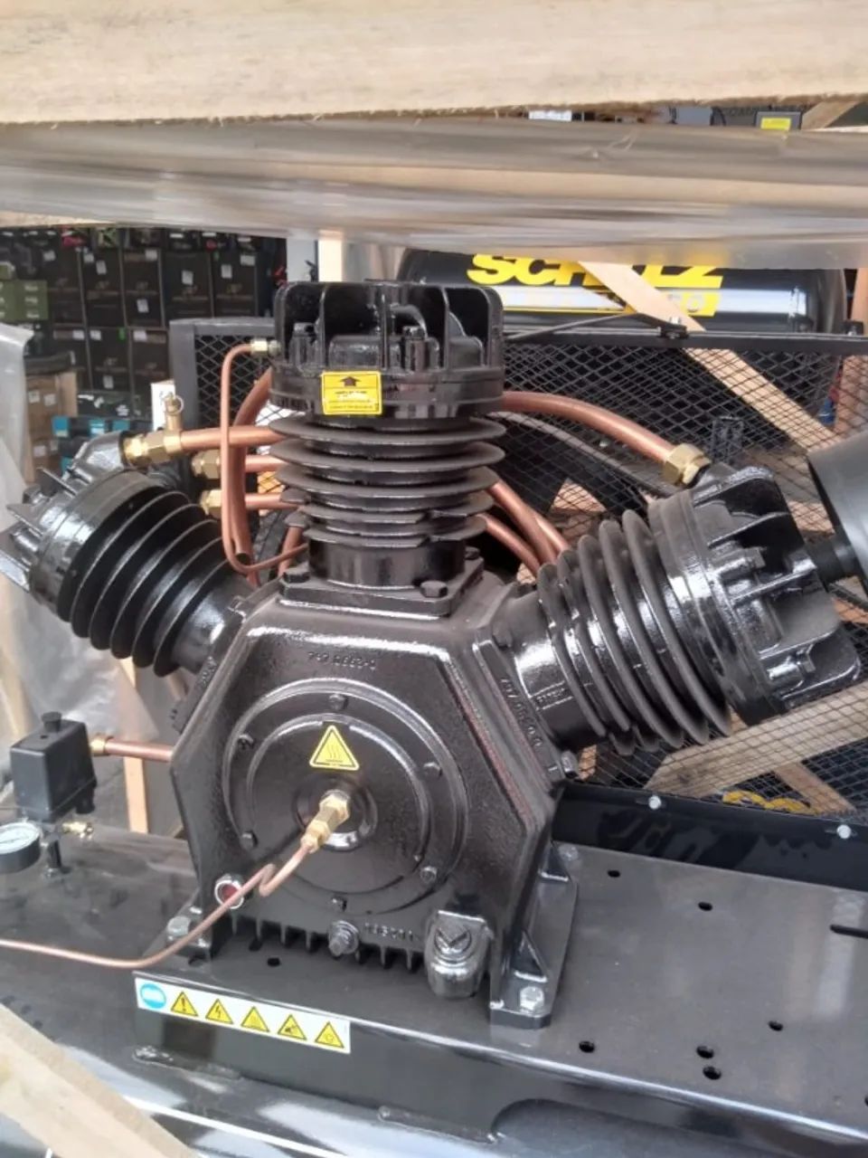 COMPRESSOR INDUSTRIAL 10HP 427L 380V - Foto 2