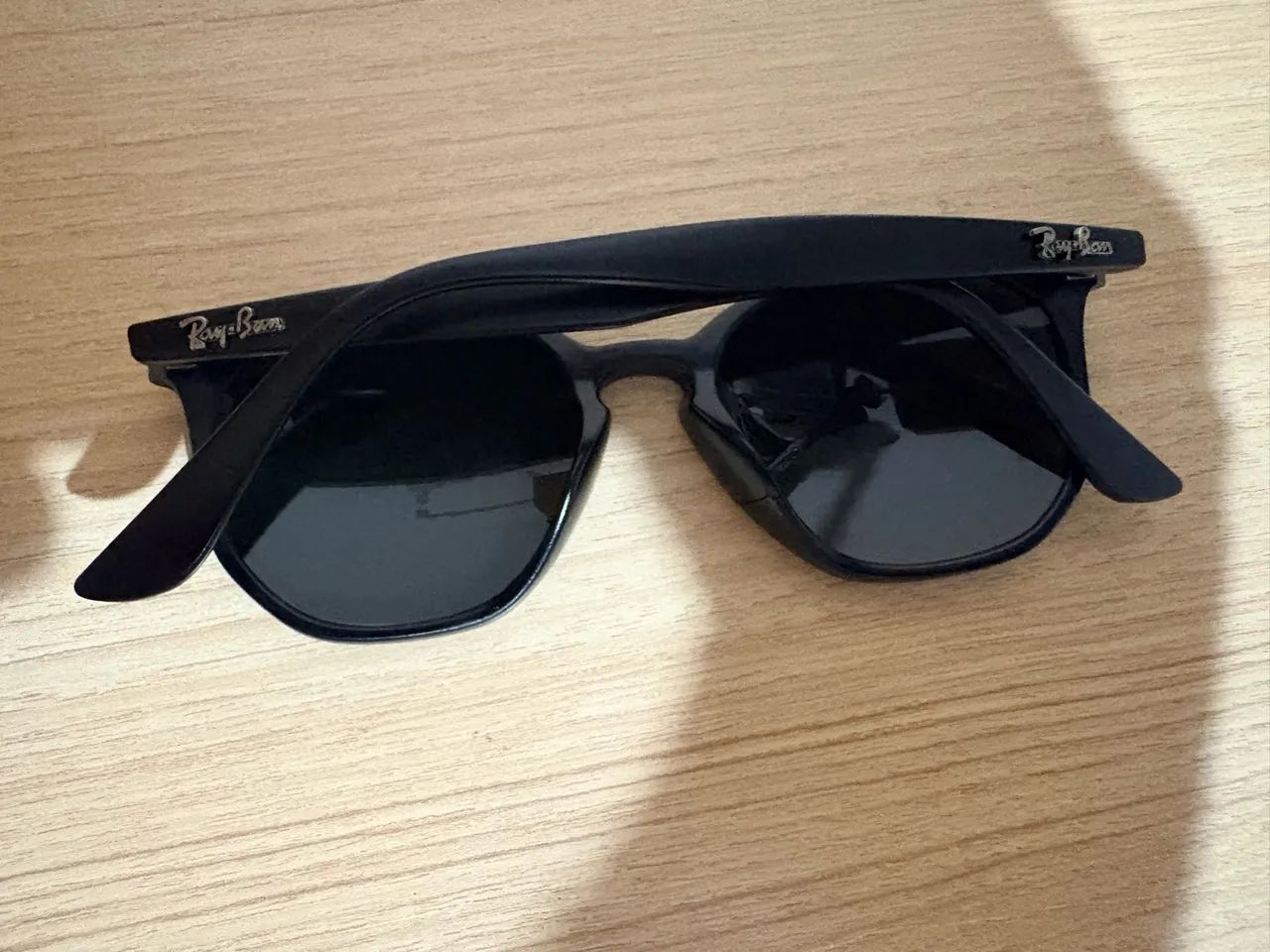 Óculos de Sol Ray-Ban Preto  - Foto 2