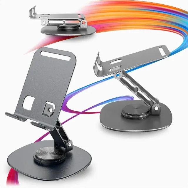 Suporte de Mesa para Celular Smartphone Dobrável - Foto 3