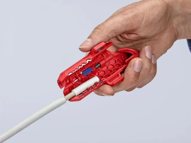 Ferramenta Desencapar Fios Ergostrip Knipex 16 95 01 Sb - Foto 4