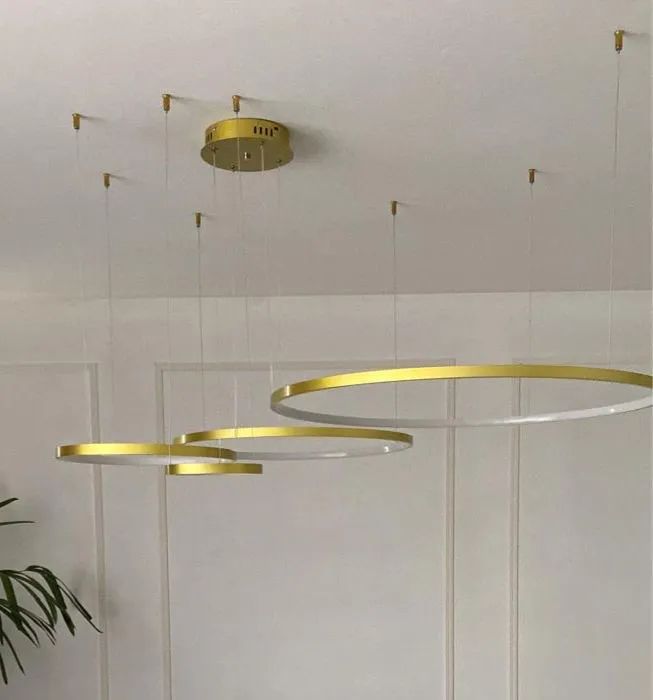 Luminária de Teto com Quatro Aros - Foto 2