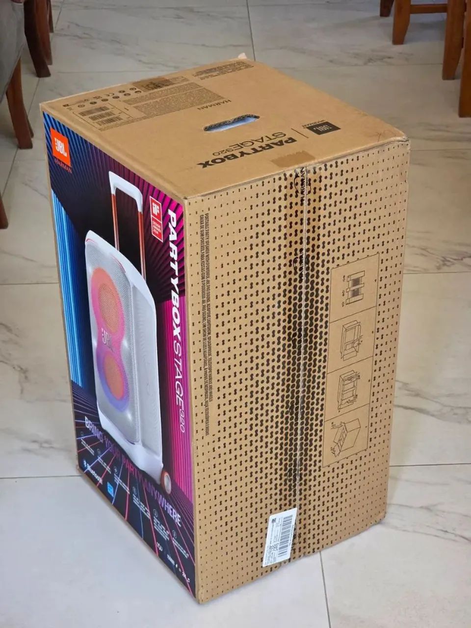 Jbl Partybox 320 Branca - Foto 2