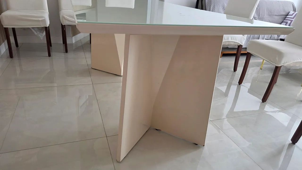 mesa de jantar com 6 cadeiras - Foto 4