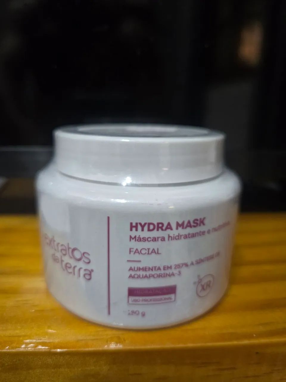 Máscara facial Extratos da Terra hydra mask