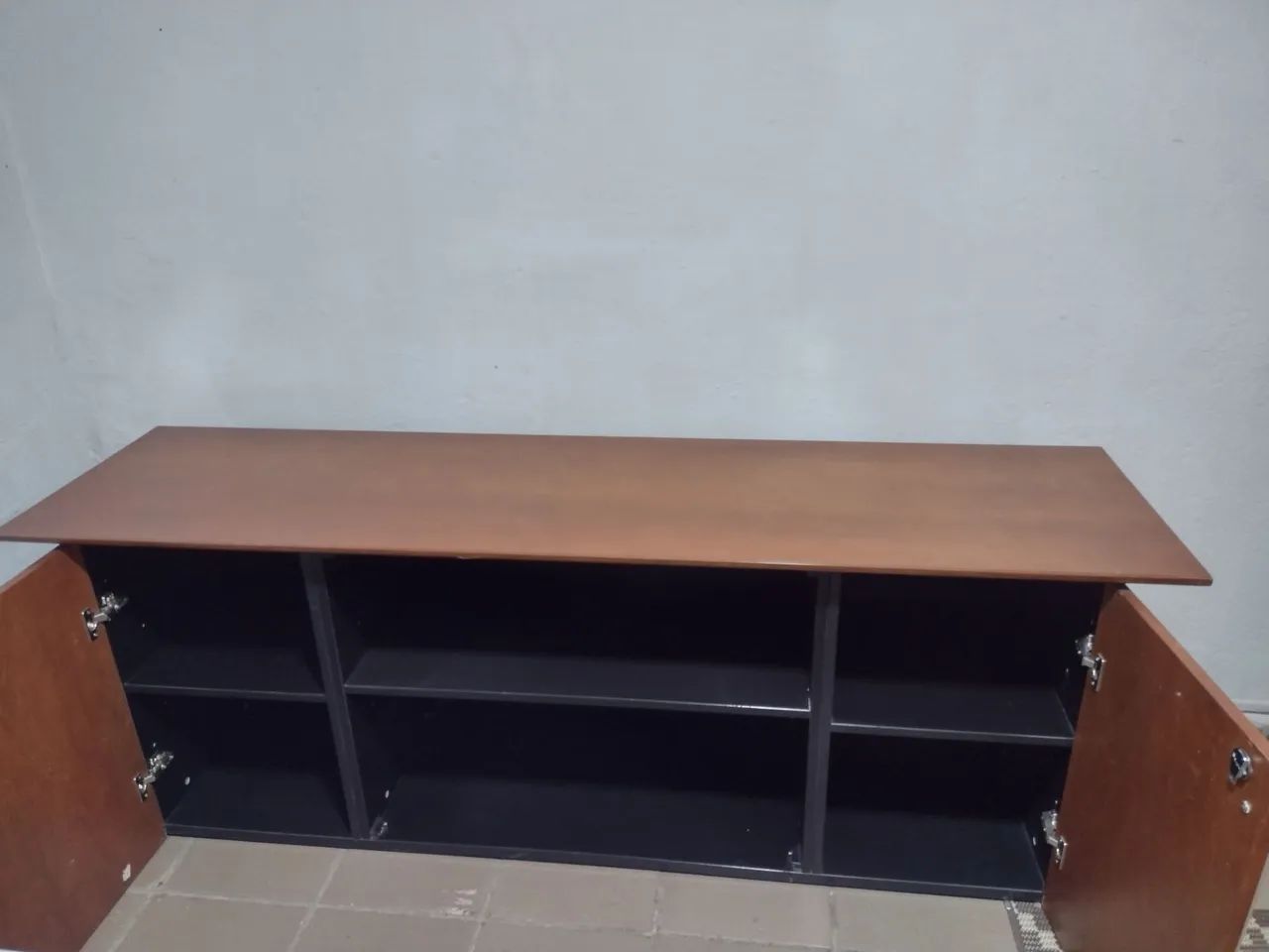 Escrivaninha, rack madeira - Foto 5
