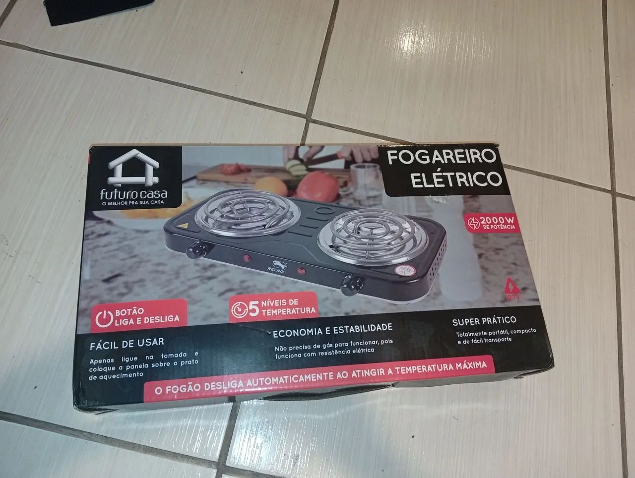 Fogão elétrico 