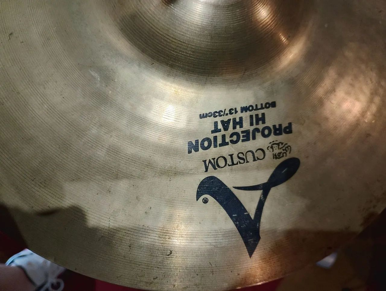 Hi Hat Zildjian A Custom 13 polegadas  - Foto 5