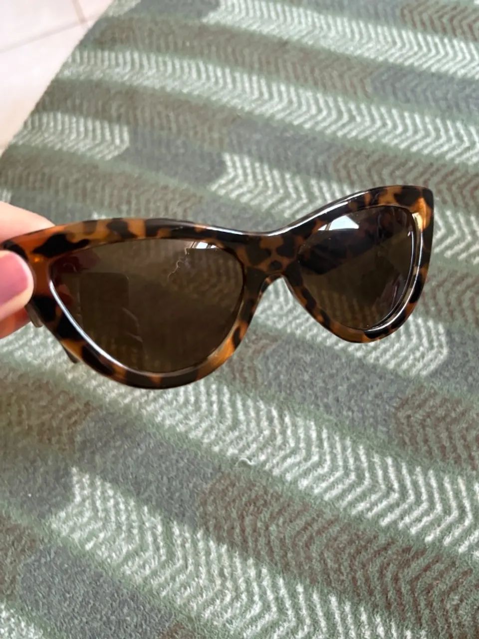 Óculos de sol animal print