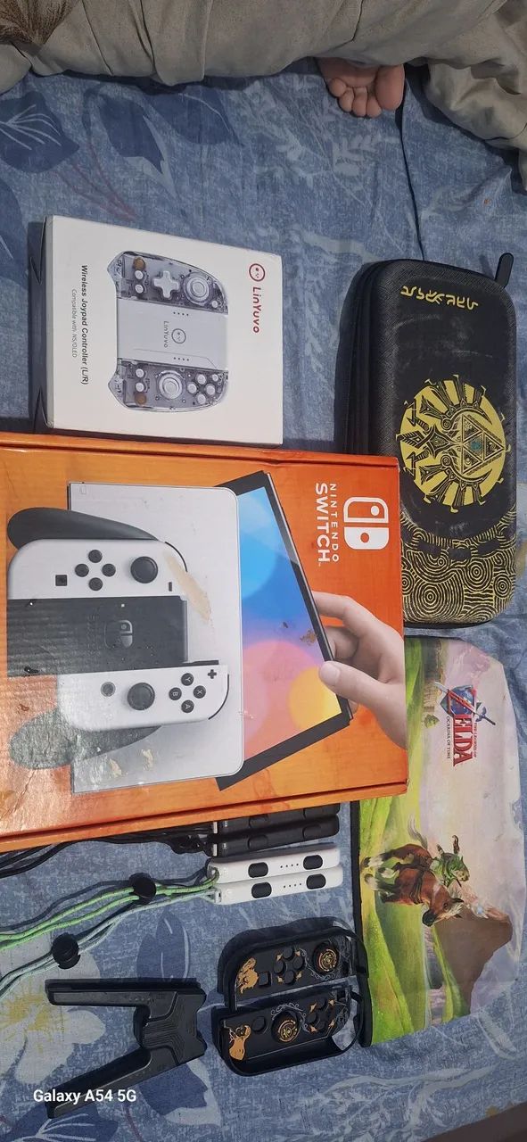 Nintendo switch oled  desbloqueado 512 gigas
