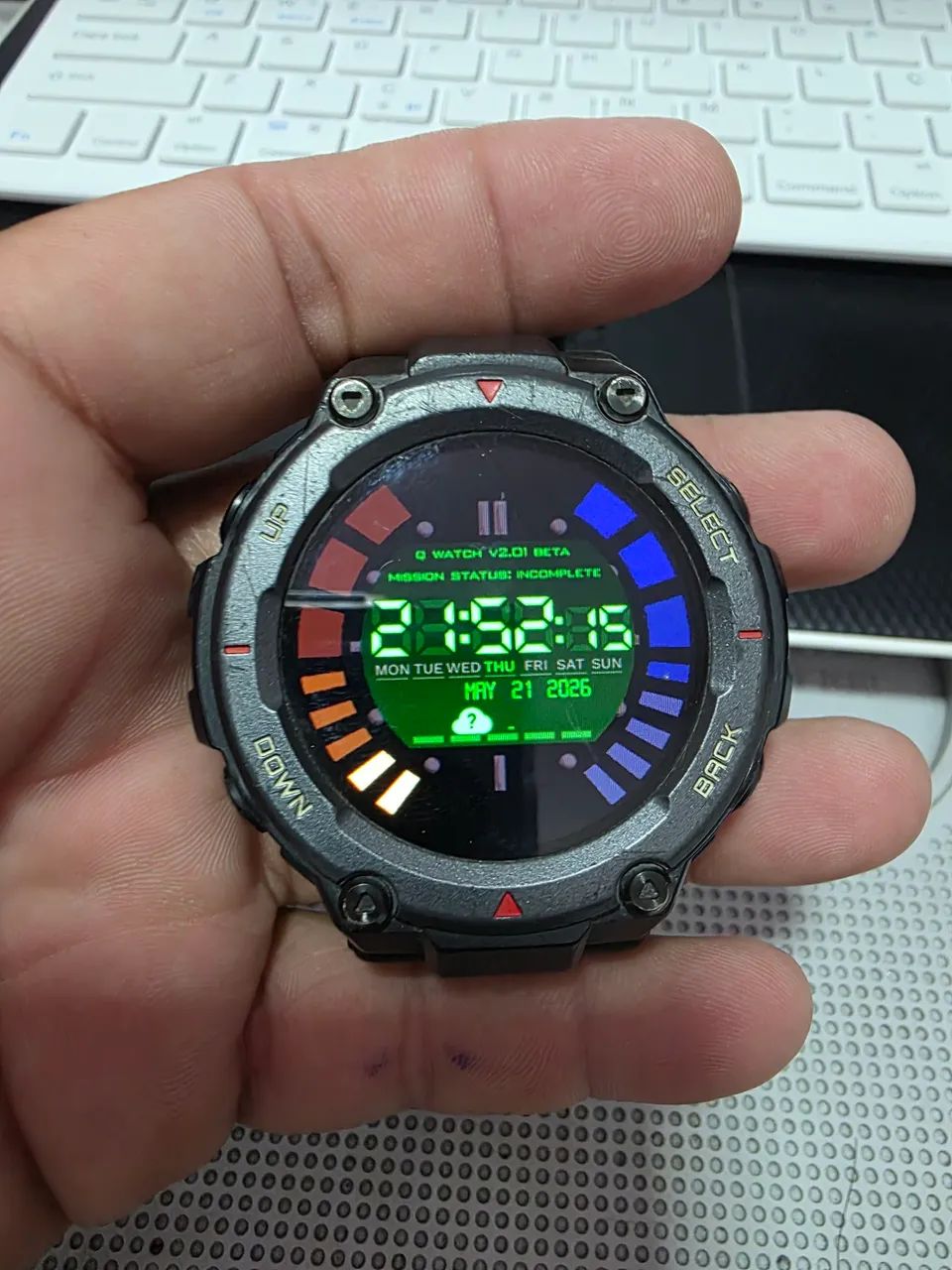 Relógio amazfit t Rex pro 