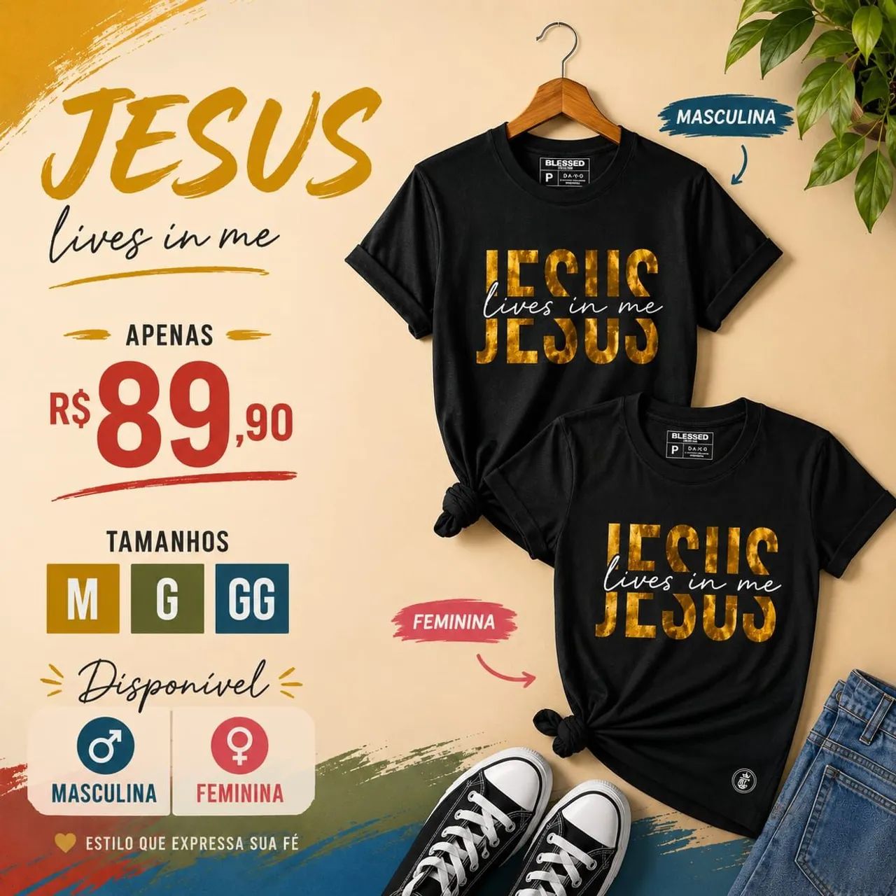 Camisa cristã 