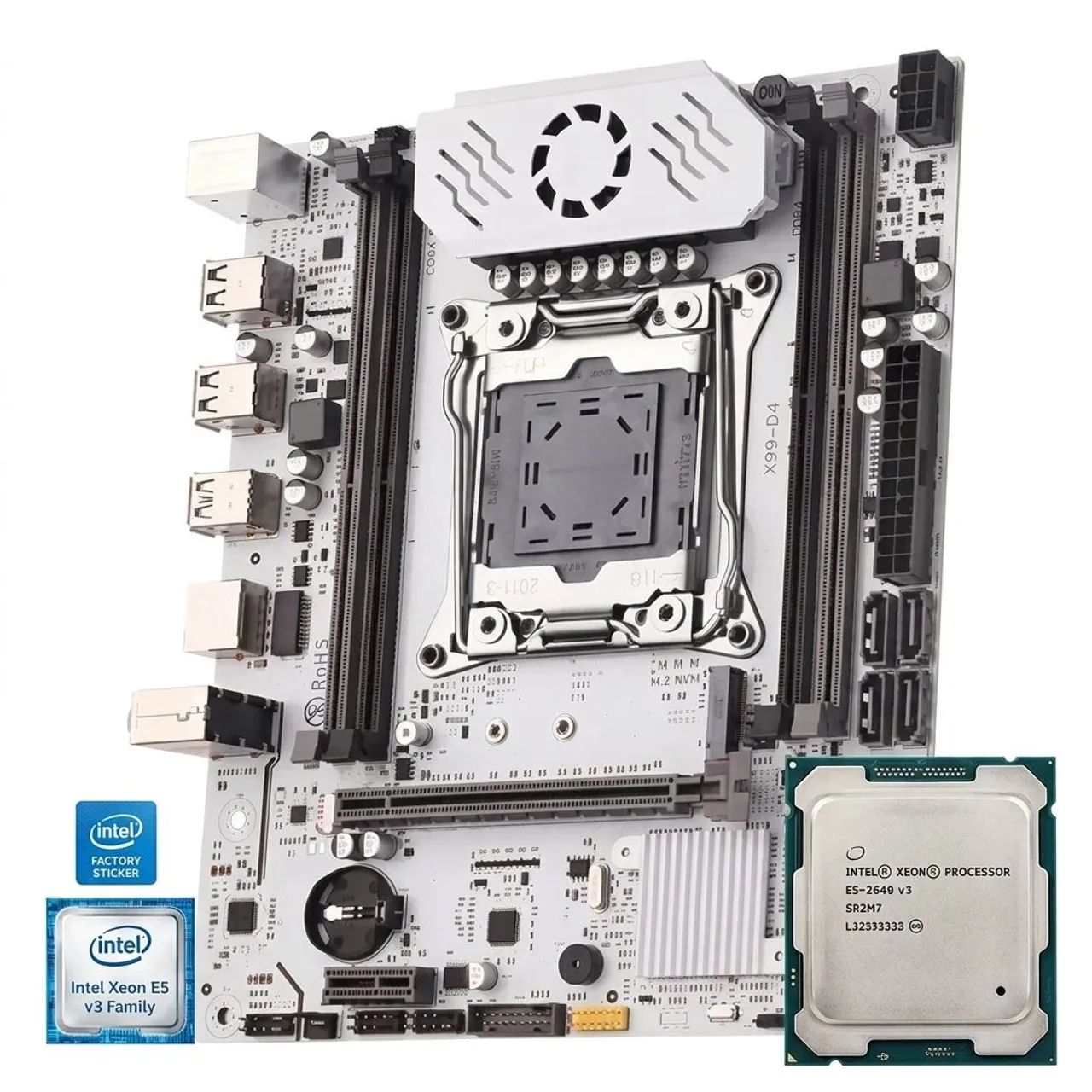 Placa Mae x99 com xeon 2640 v3 - Foto 2