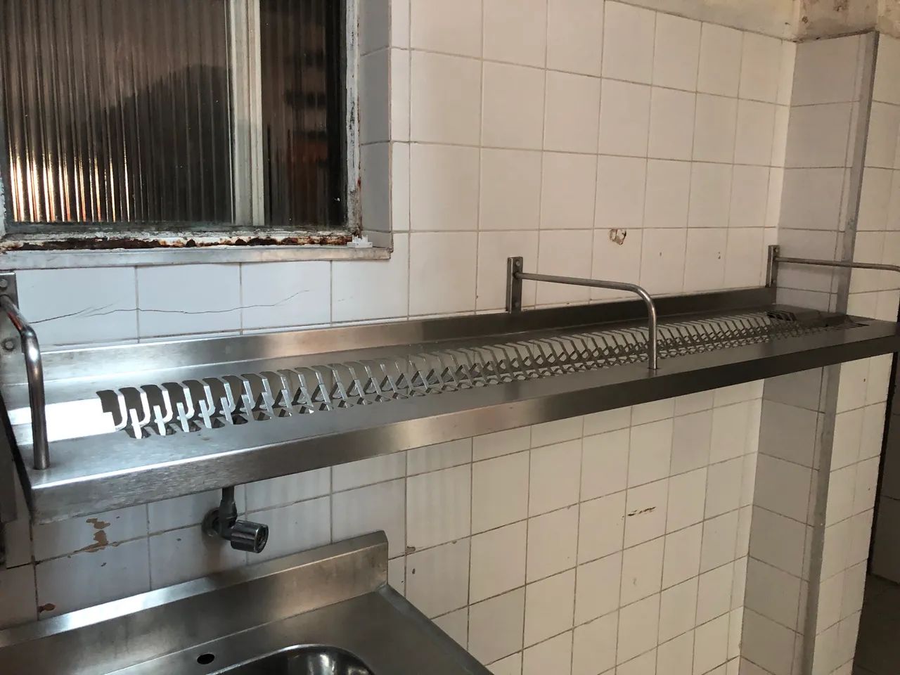 Escorredor de inox industrial 