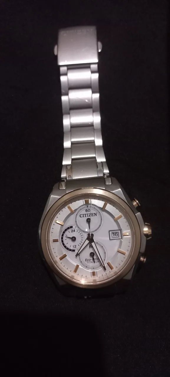 Relógio citizen eco-drive titanium  - Foto 3