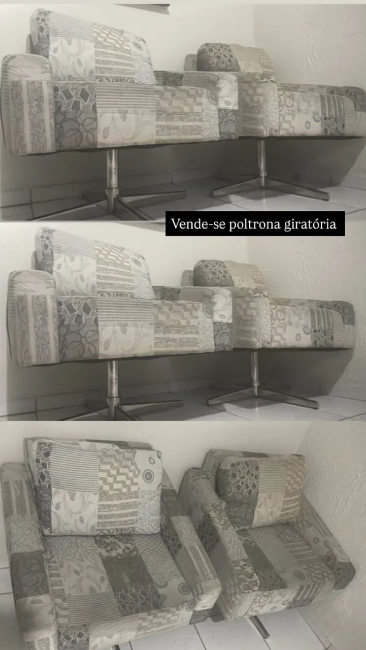 Duas poltronas giratórias - Foto 4
