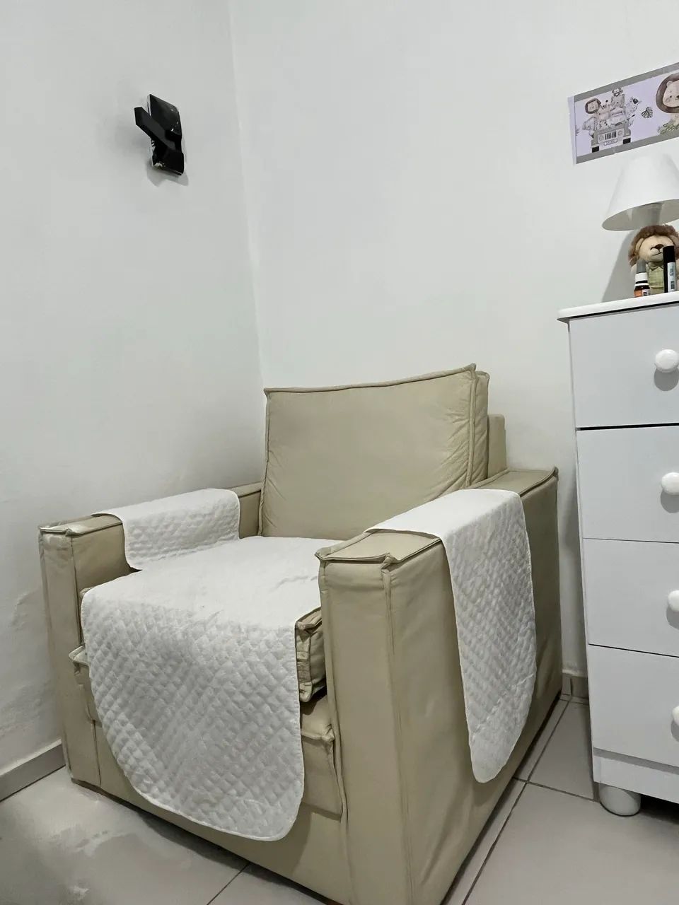 Poltrona cor bege  - Foto 5