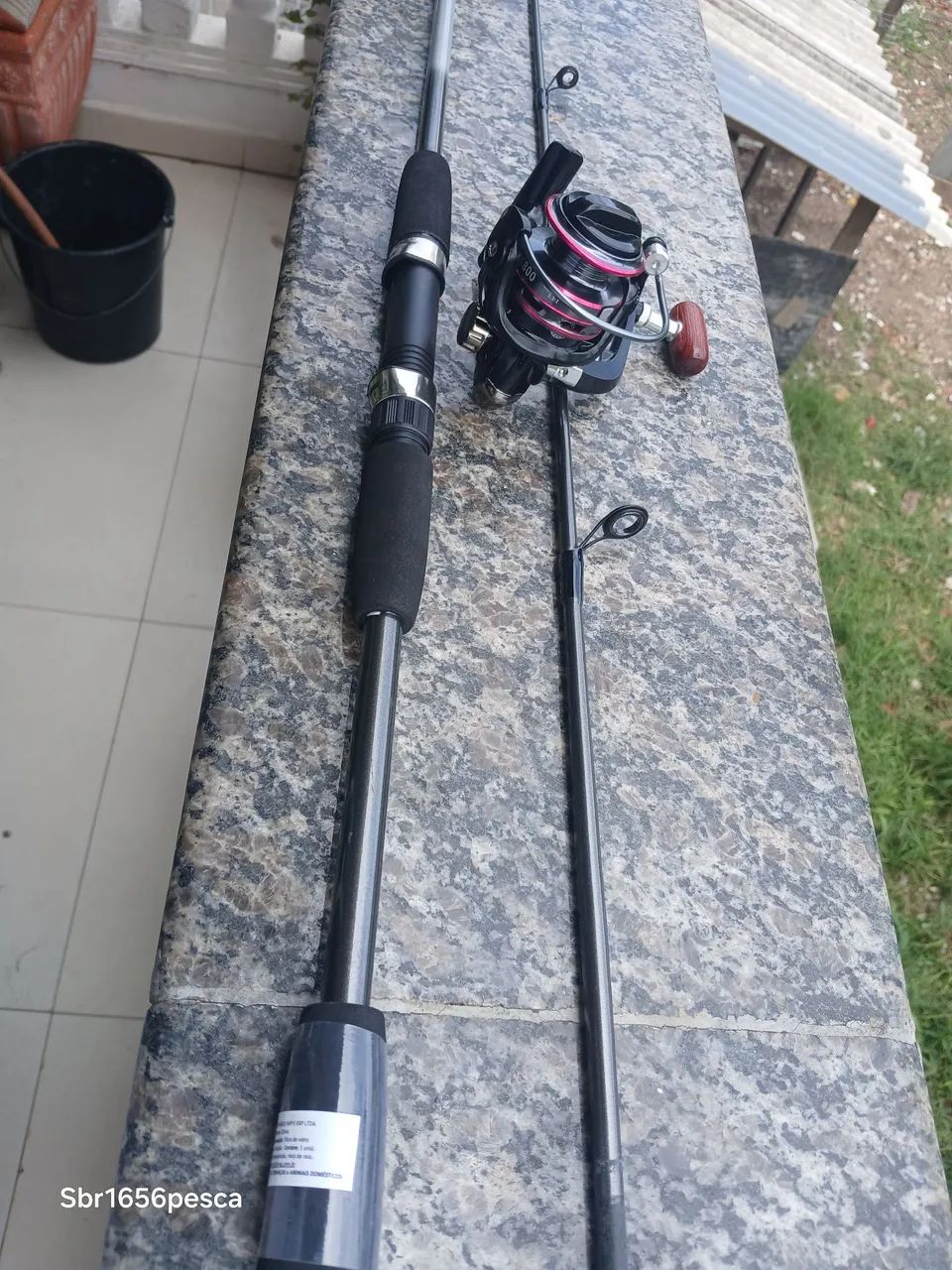 Vara de pesca com molinete  - Foto 3