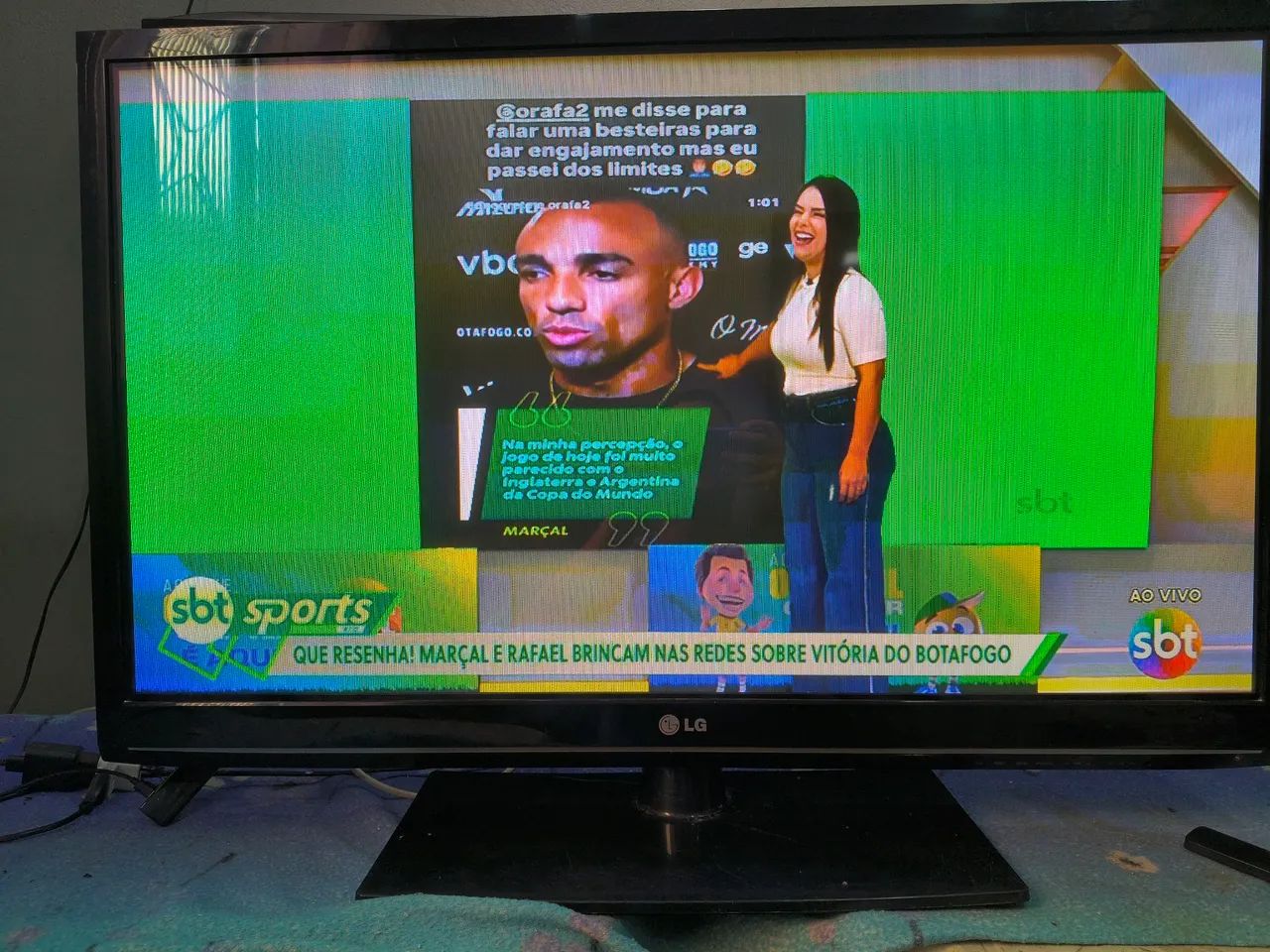 Vendo TV LG 42 polegadas de plasma - Foto 5