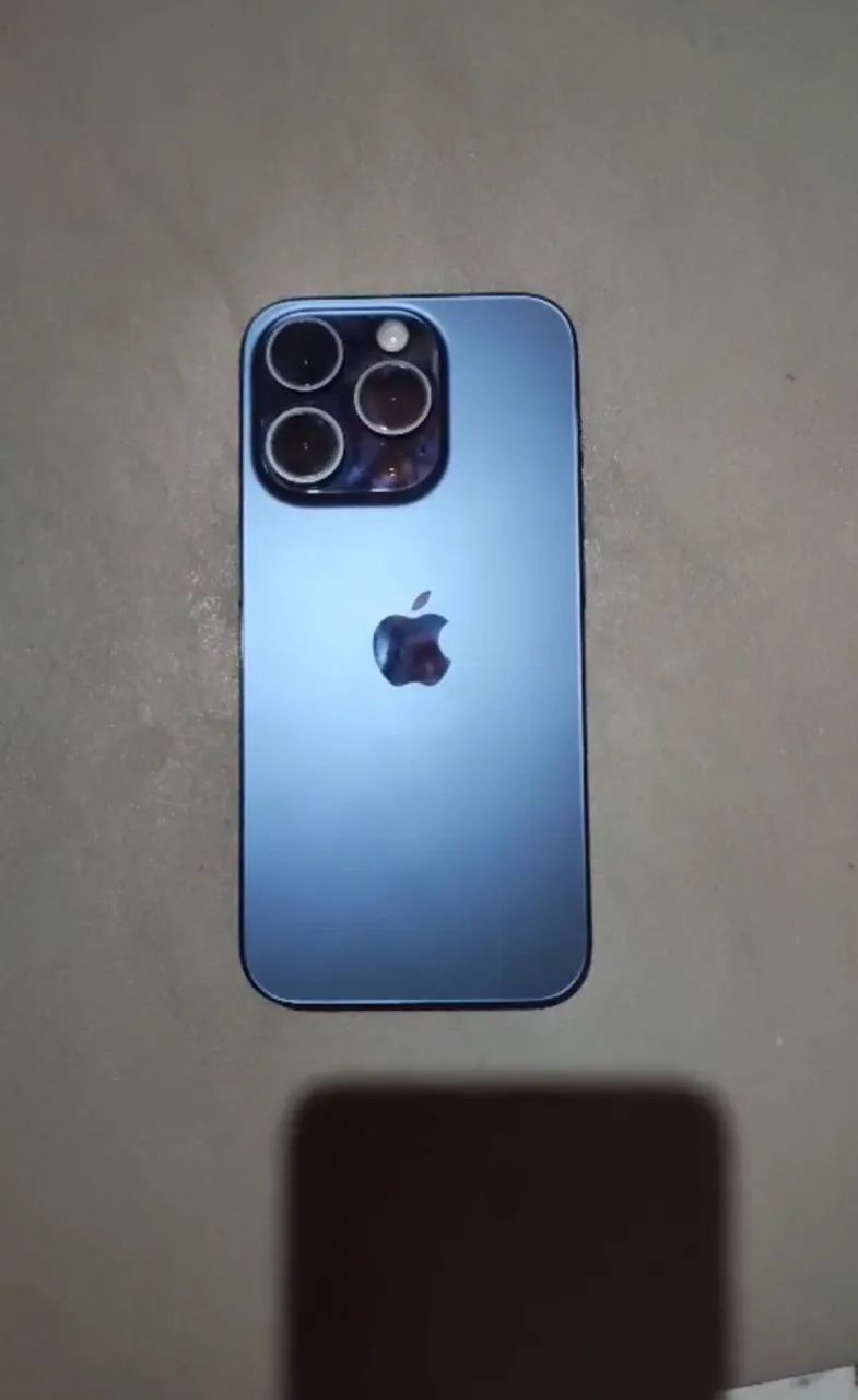 Iphone 15 Pro Azul Titânio - Foto 2