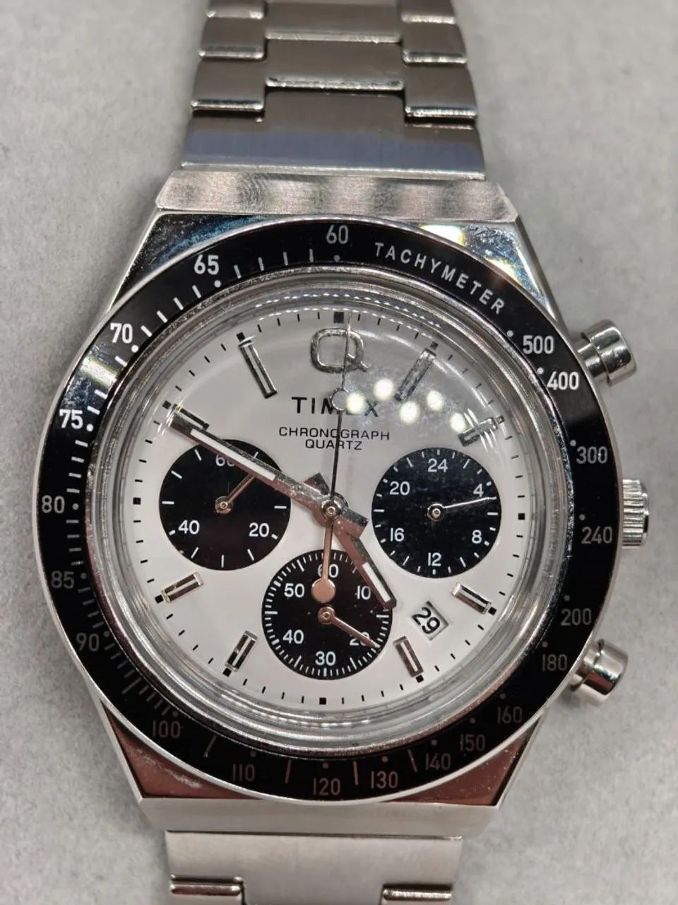 RELOGIO Q TIMEX PANDA - Foto 3