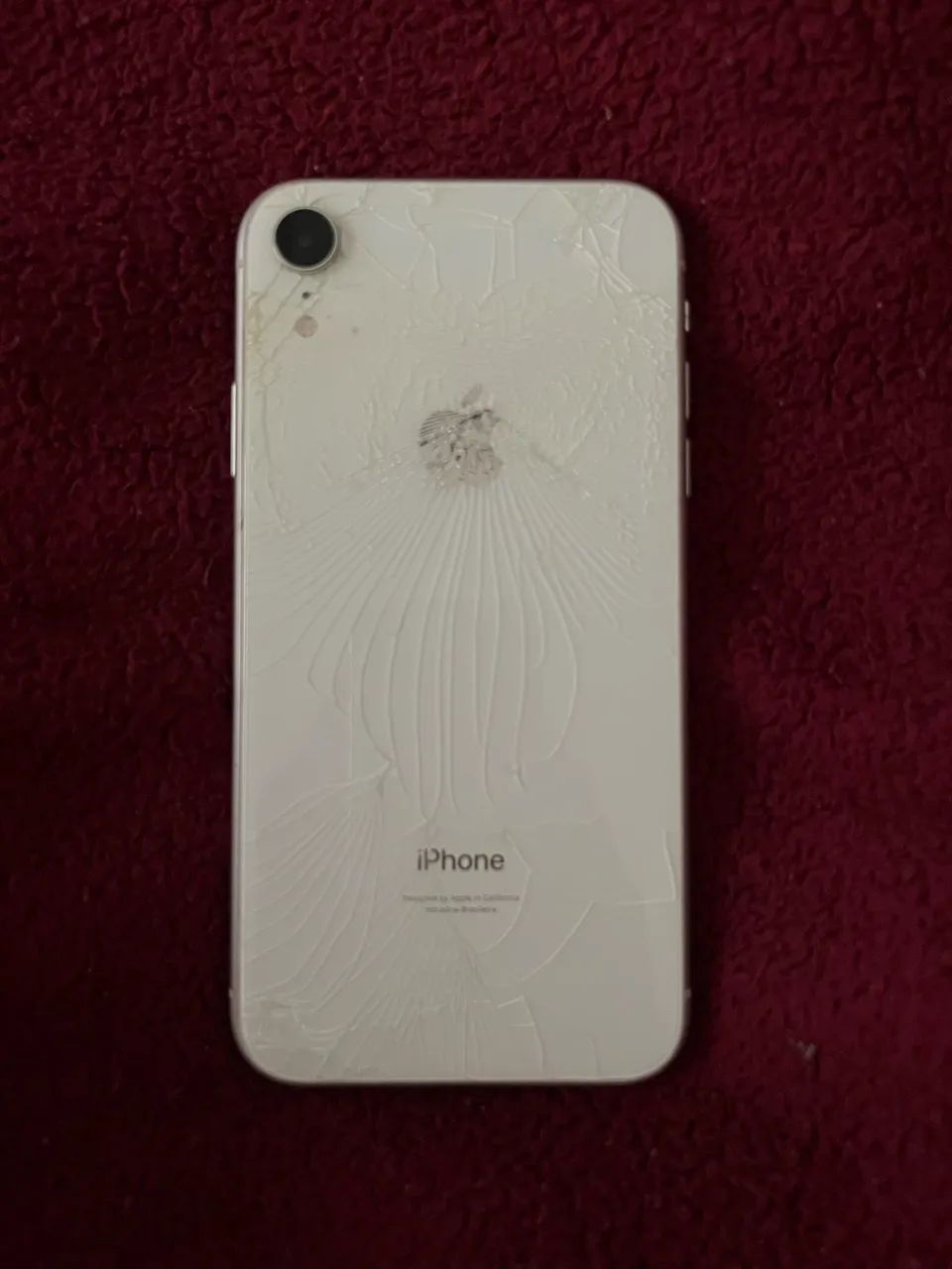 iPhone XR 128gb Branco Funcionando - Face ID OK (leia) - Celulares