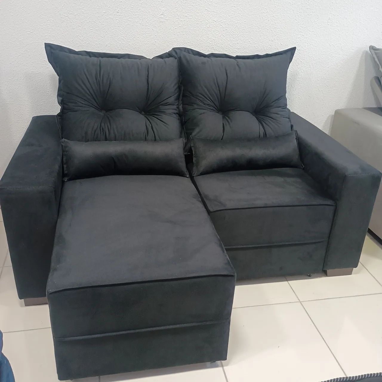 Sofá Retrátil e reclinável Entrega grátis hoje 