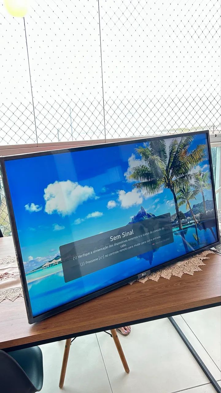 Smart TV LG Led 43 Ultra HD 4K com Wi-Fi e Bluetooth