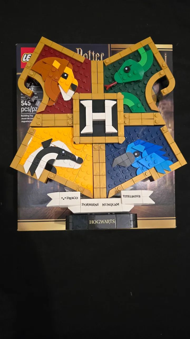Lego Brasão Hogwarts Harry Potter  - Foto 3