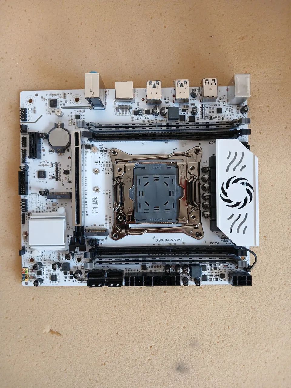 Kit placa X99 D4 SOYO + Processador Xenon 2680V4 - Foto 2