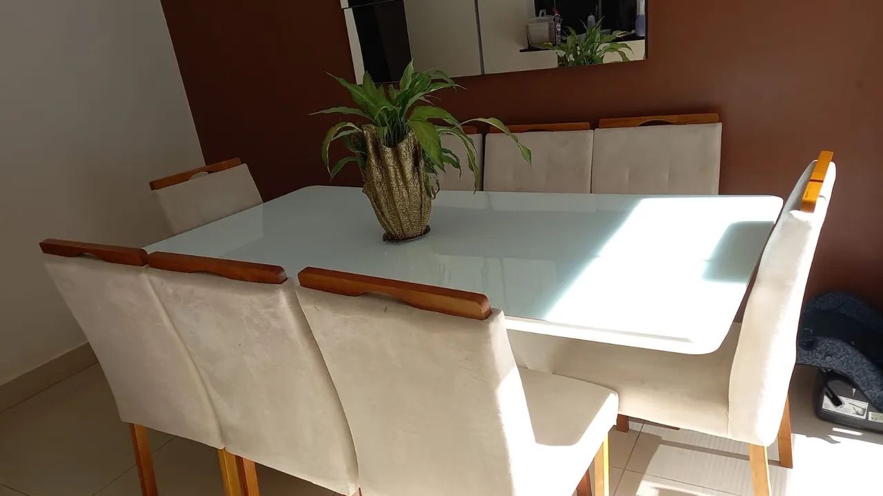 Mesa Completa 8 Cadeiras 