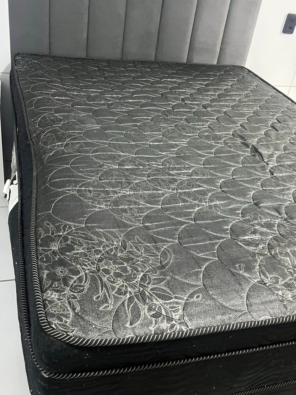 Cama box e colchão portobel  - Foto 4