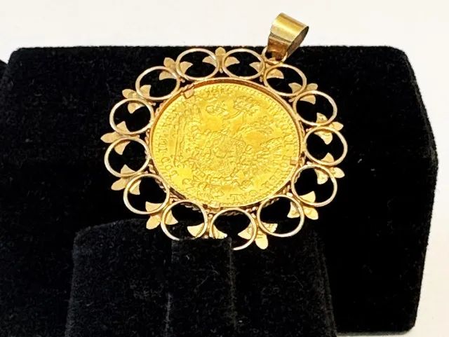 Moeda/Pingente em Ouro 24k - Foto 2