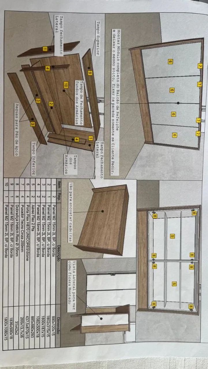 Cozinha Modulada Alta Linha  - Foto 3