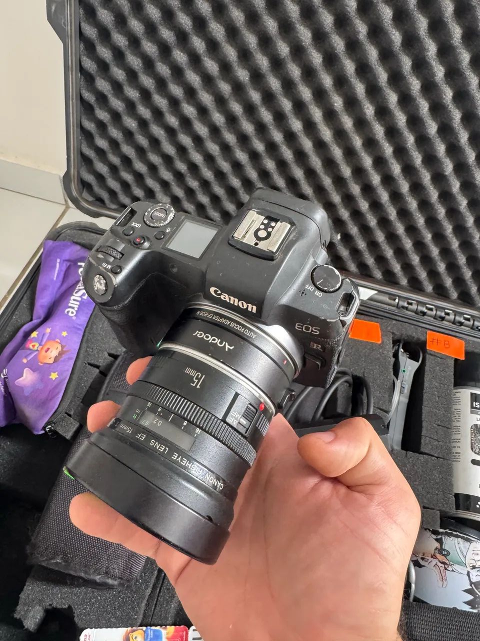 Câmera Canon R
