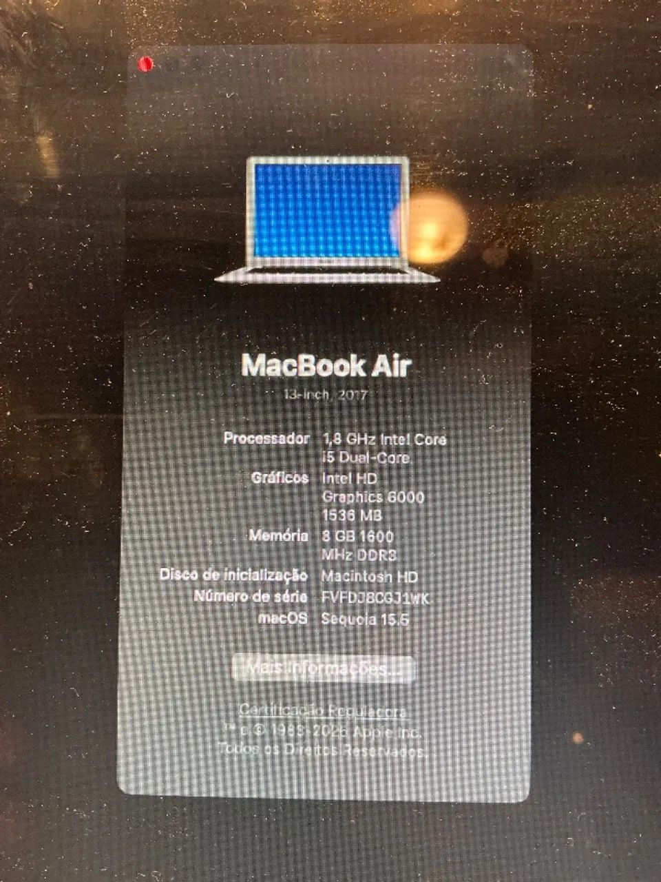 MacBook Air Atualizado OS Sequoia - Foto 3