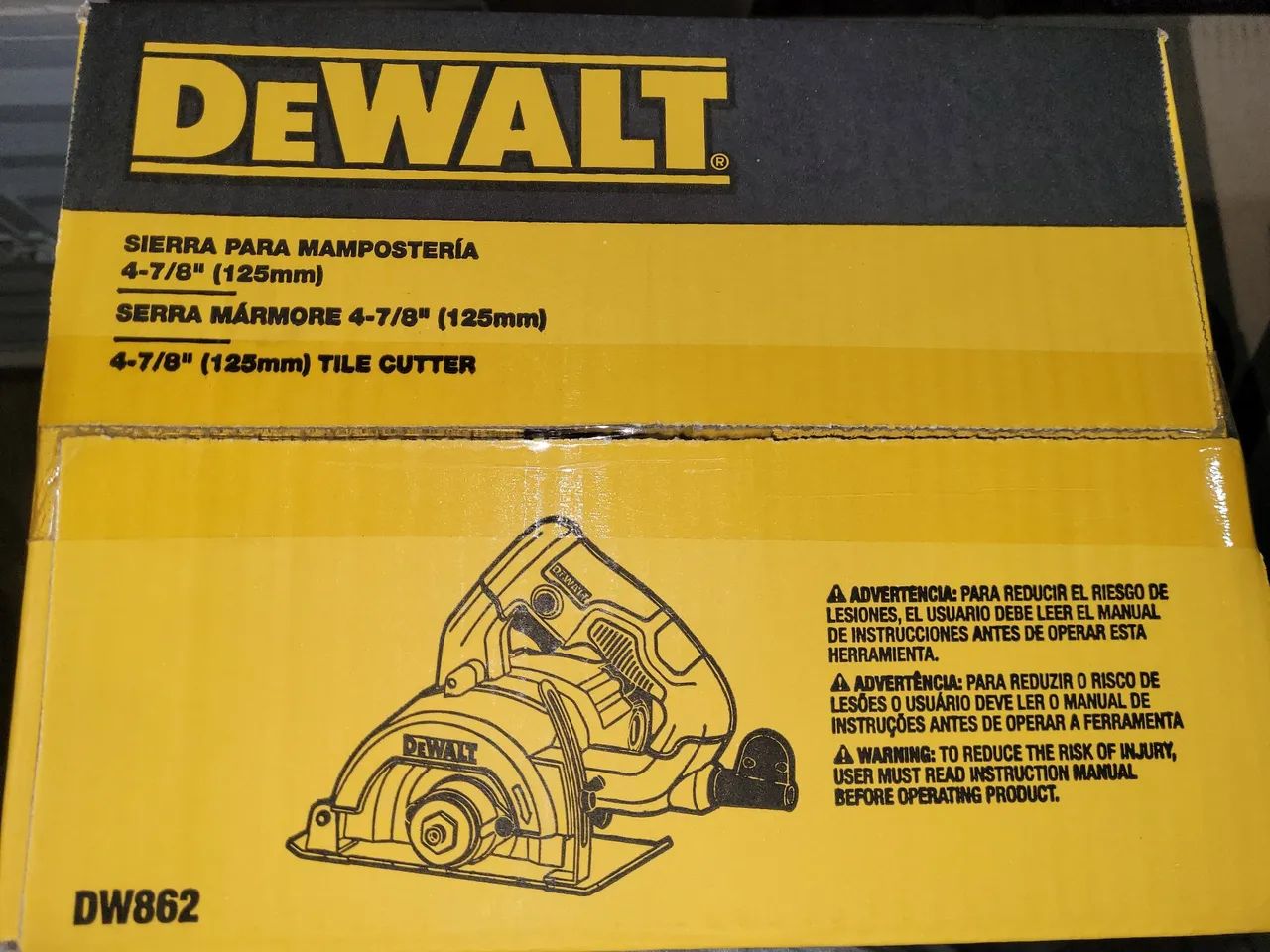 Serra mármore dewalt  - Foto 2