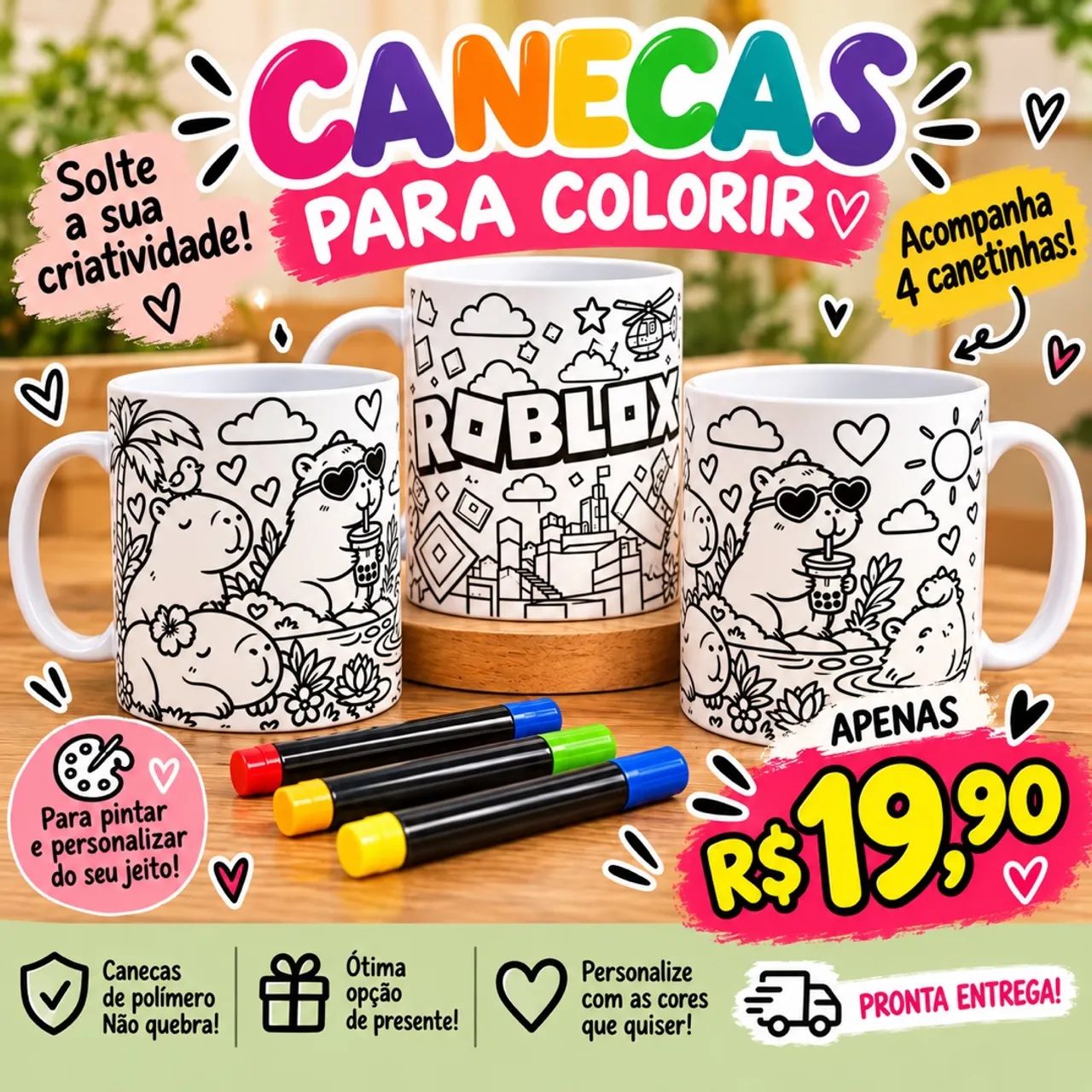 Canecas personalizadas 